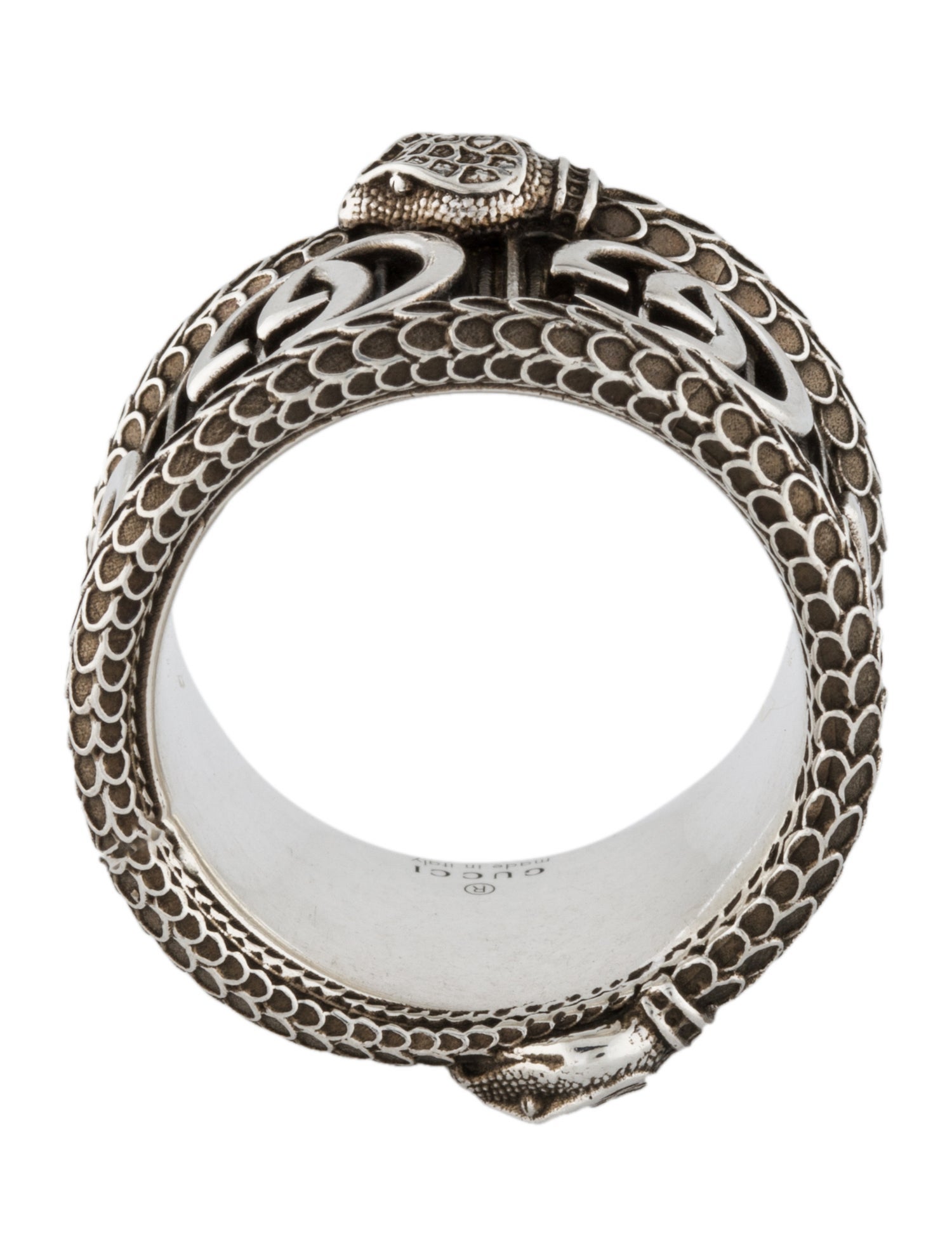 Gucci Double G Snake Ring